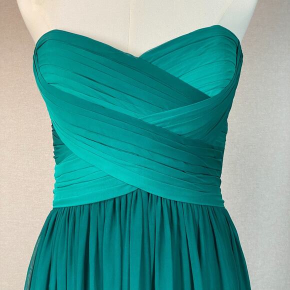 Y2K La Femme Womens Ombre Mermaid Maxi Dress Size 14 Chiffon Fairy Tinkerbell - Picture 5 of 16